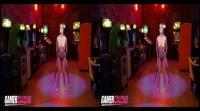 stereoscopic teen fucked from behind in a game arcade