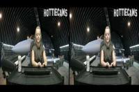 SBS 3D cute blonde army brat in SBS 3D