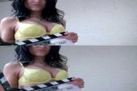 3d tv over under yellow bra italian beauty