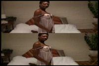 black babe waiting for a good fuck on the bed in true color 3-D