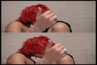 hot lesbian kis in real 3D