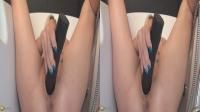 huge toy in old pussy in true color 3D porn