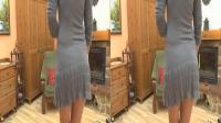 mature in her living room in SBS 3D