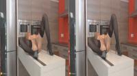 crossview 3D mature kitchen masturbation
