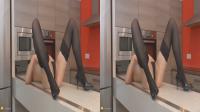 SBS 3D mature masturbating in her kitchen