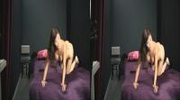 hottie babe on all fours in crossview 3d