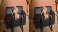crosseyed 3d slutty bigboobed blonde bimbo playing with her pussy for the camera