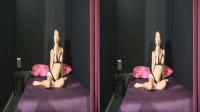 SBS 3D brunette chinese hottie pussykat sucks a toy