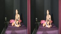 member3dporn features pussykat in sexy black lingerie sucking a toy