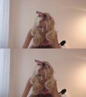 sex bunny fucks lucky dude in HD 3D POV